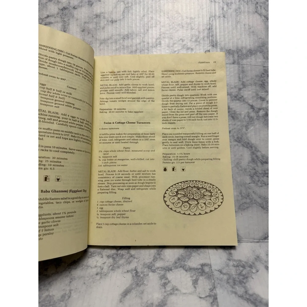 The Electric Vegetarian Cookbook Natural Cooking Food Processor 1980 Szilard Woo